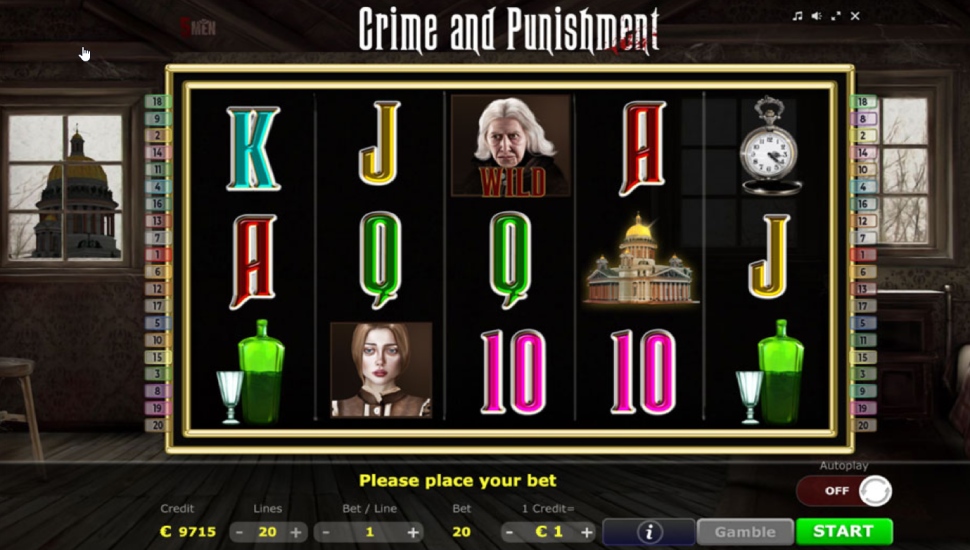 Crime and Punishment Slot