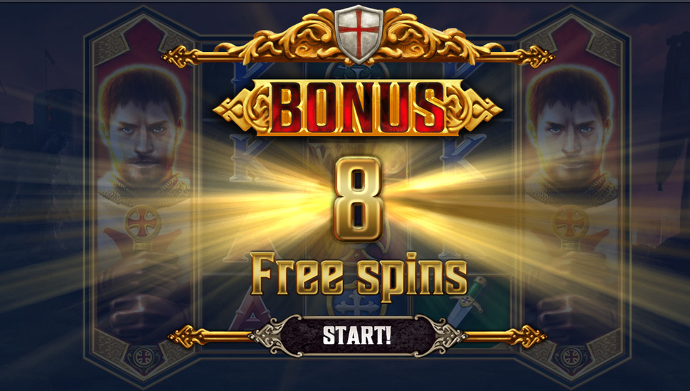 Crusader slot free spins