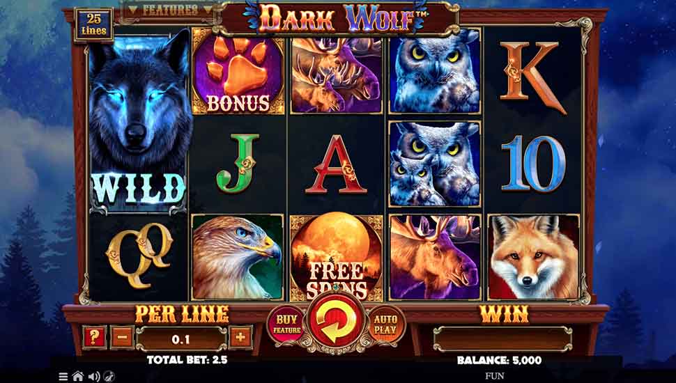 Dark Wolf Slot - Review, Free & Demo Play preview