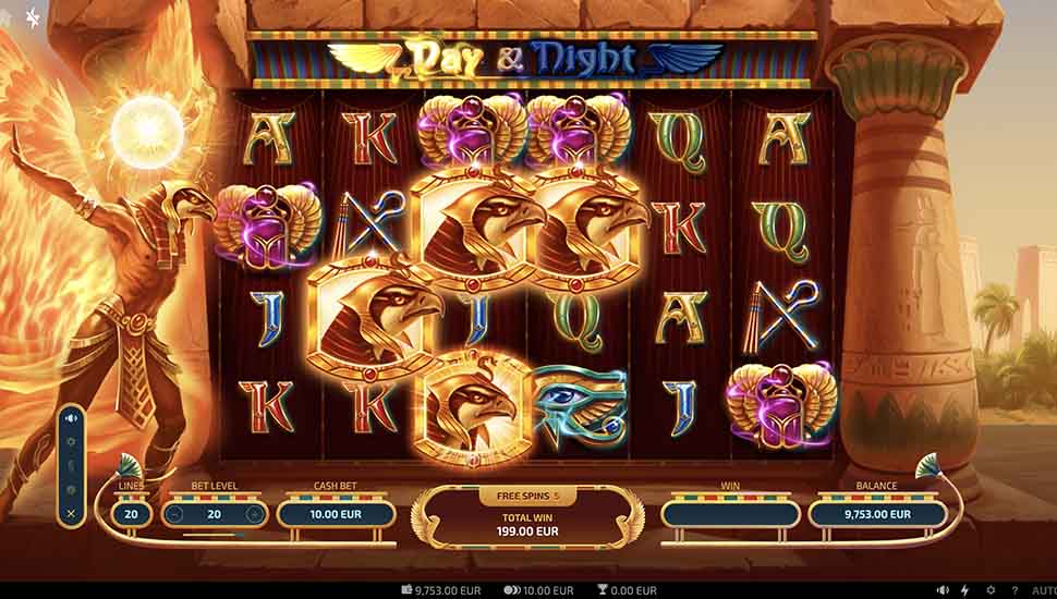 Day And Night slot day free spins