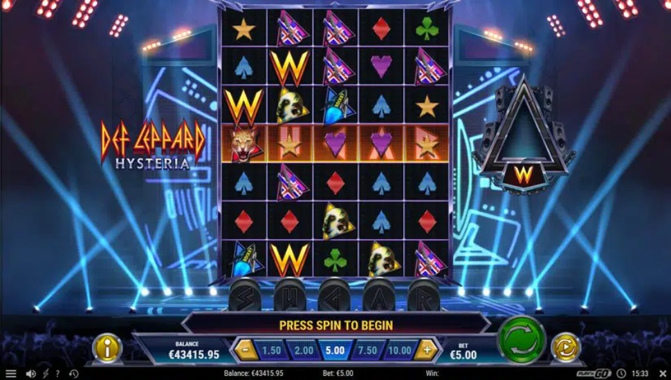 Def Leppard Hysteria Slot preview