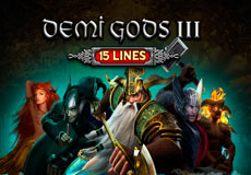 Demi Gods III 15 Lines Slot - Review, Free & Demo Play logo