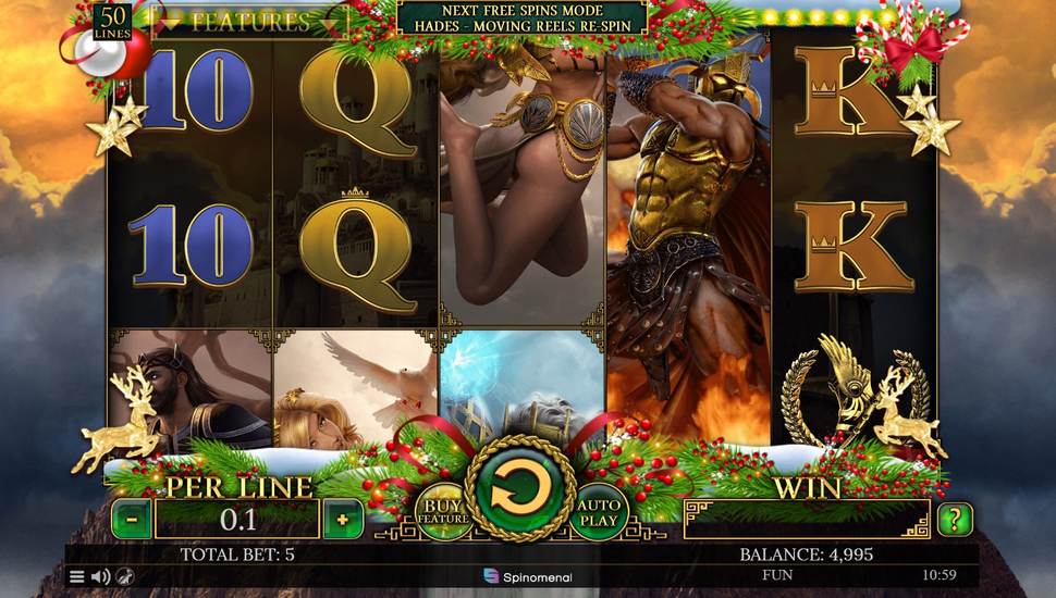 Demi Gods II Christmas Edition Slot - Review, Free & Demo Play preview