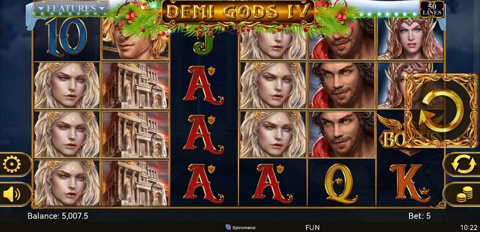 Demi Gods IV Christmas Edition Slot Mobile