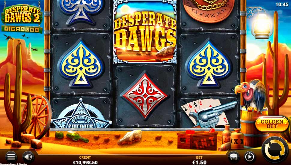 Desperate Dawgs 2 Gigablox Slot - Review, Free & Demo Play