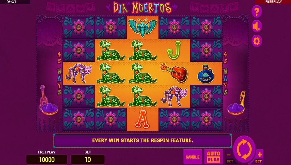 Dia Muertos Slot - Review, Free & Demo Play preview