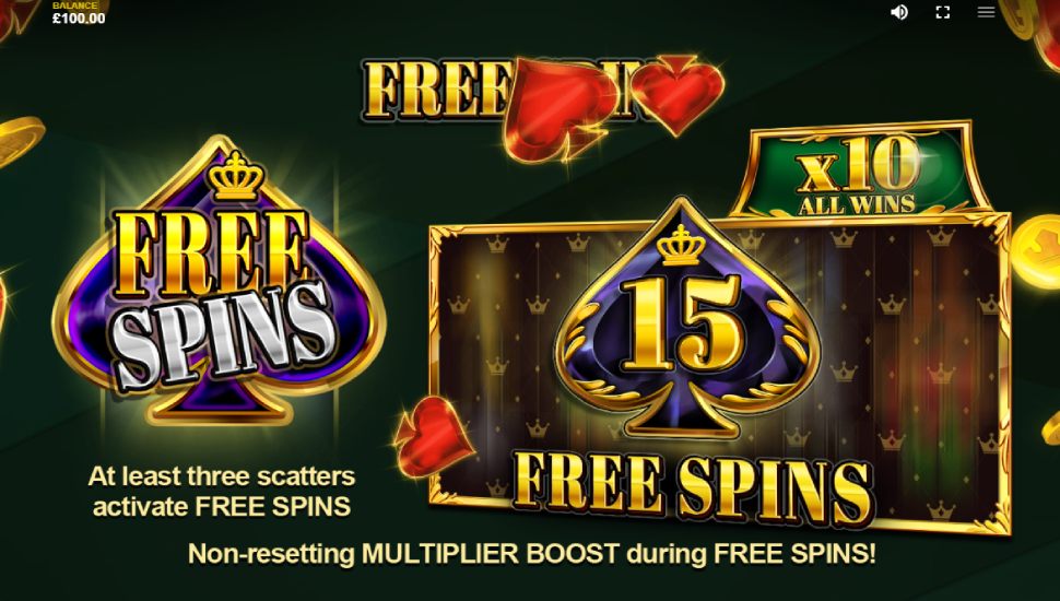 Diamond royale slot - Free spins