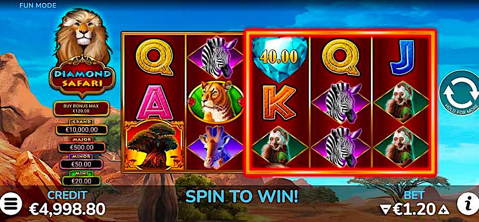 Diamond Safari slot mobile