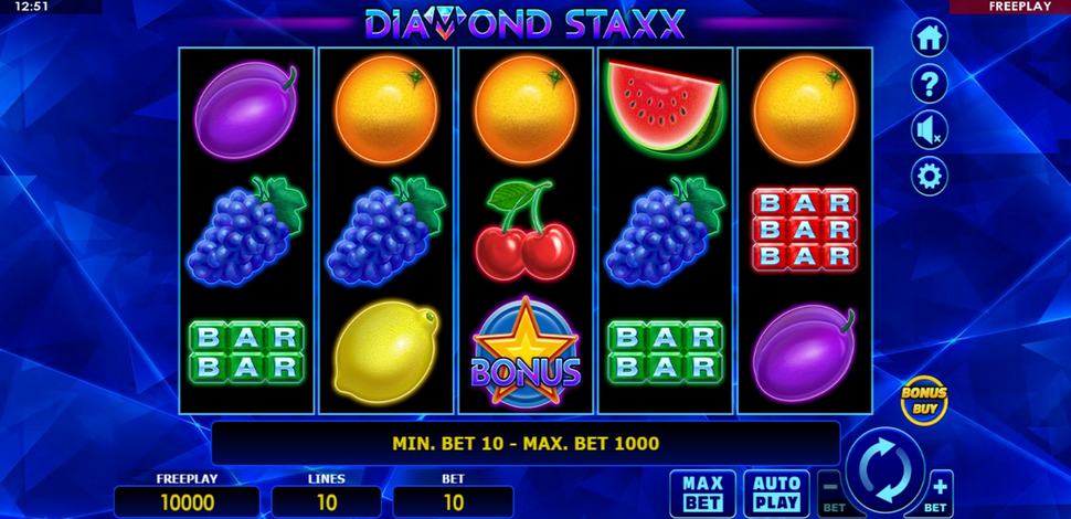 Diamond Staxx Slot - Review, Free & Demo Play preview