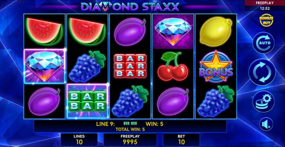 Diamond Staxx Slot Mobile