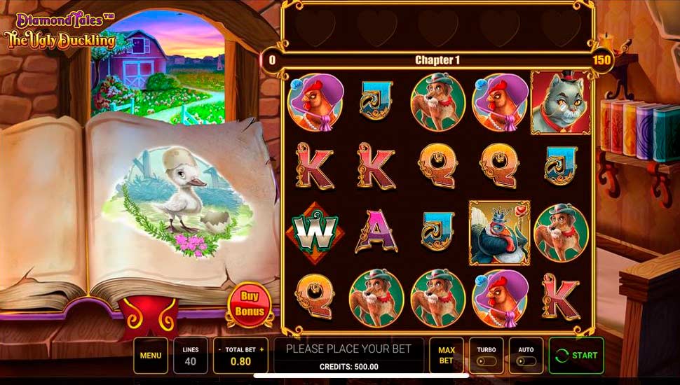 Diamond Tales The Ugly Duckling Slot mobile