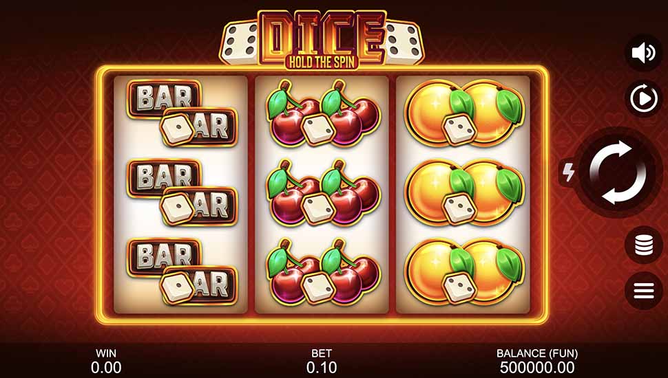 Dice Hold the Spin