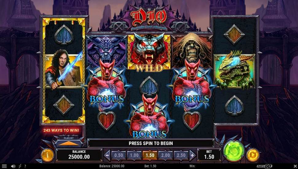 Dio Killing The Dragon Slot Mobile
