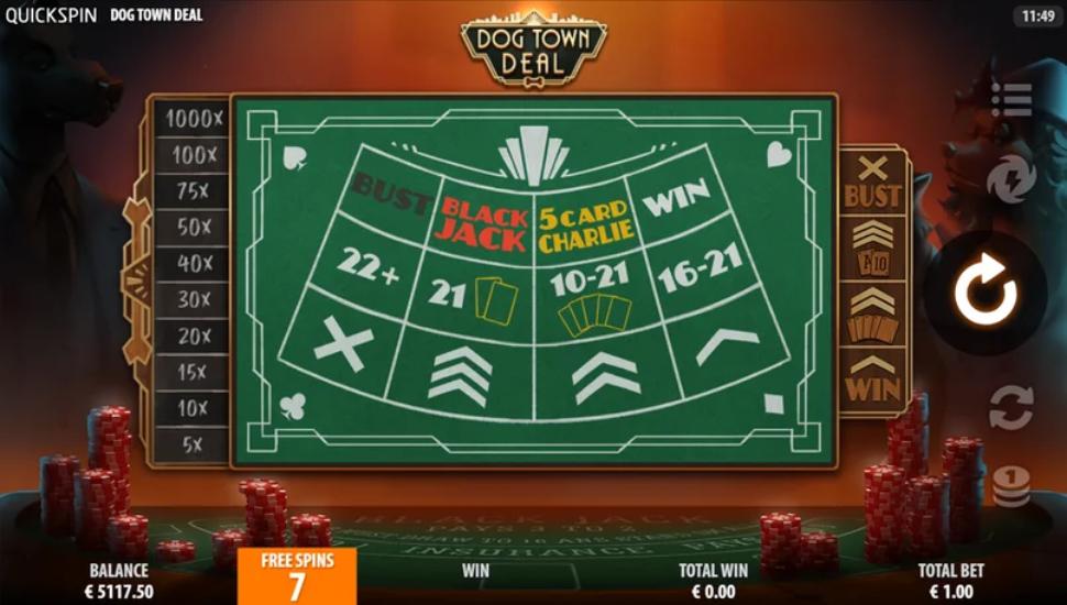 Dog Town Deal slot - feature