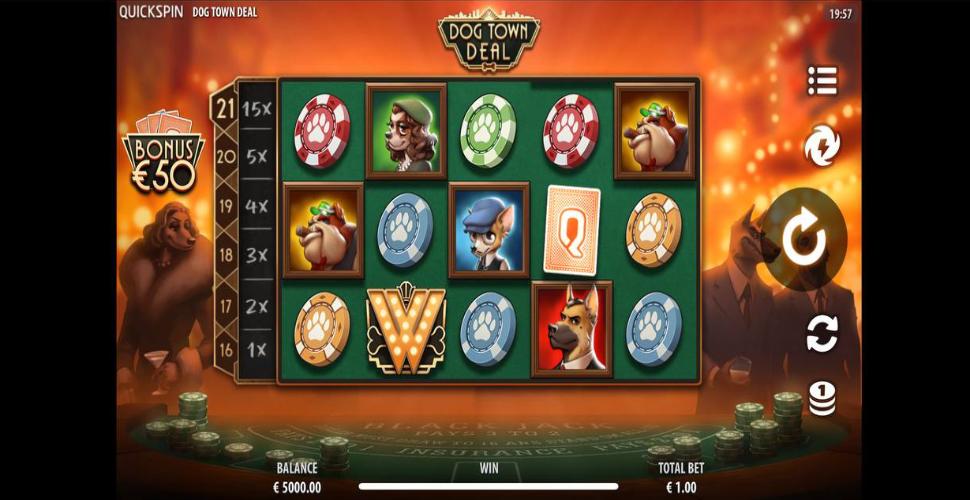 Dog Town Deal slot mobile