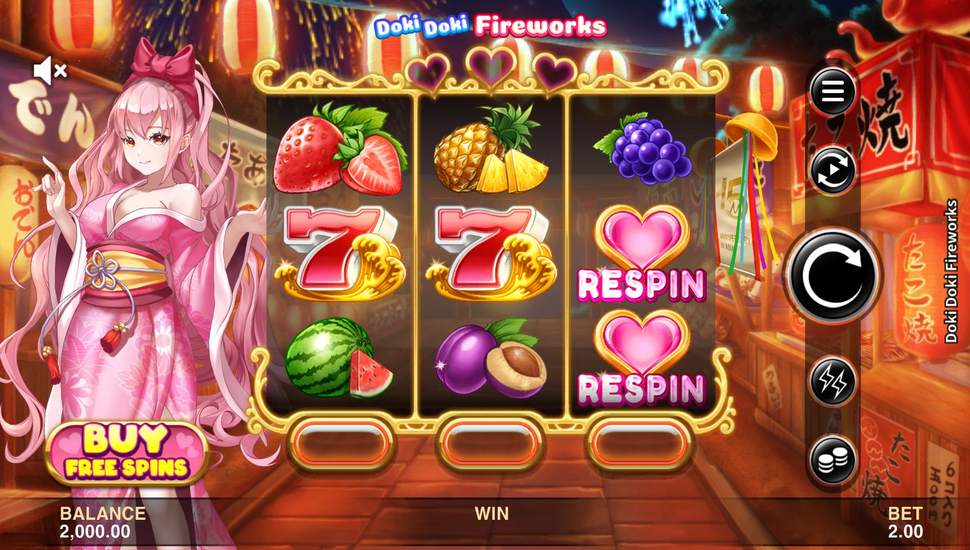 Doki Doki Fireworks Slot - Review, Free & Demo Play