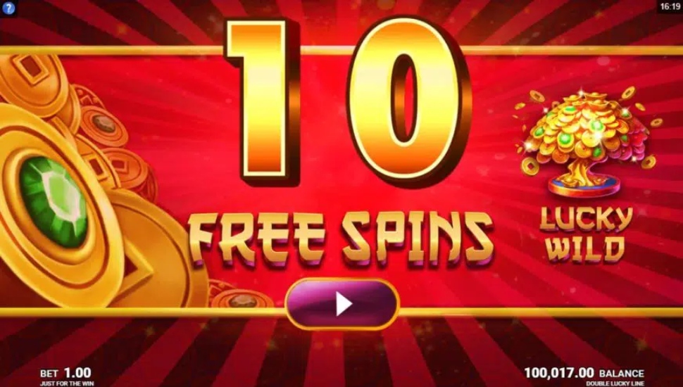 Double Lucky Line - free spins