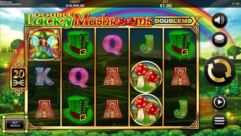 Double Lucky Mushrooms DoubleMax Slot Mobile