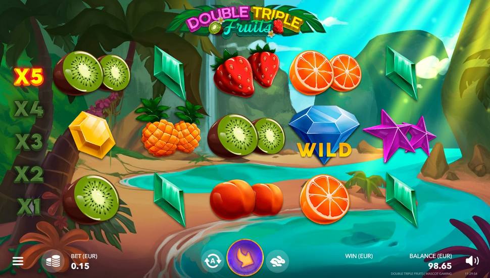 Double Triple Fruits Slot - Win Multiplier