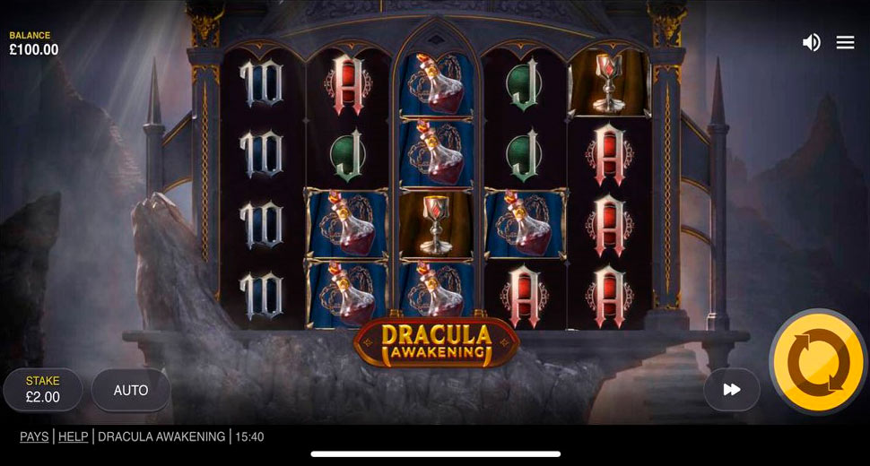 exclusive Dracula Casino weekend bonus banner
