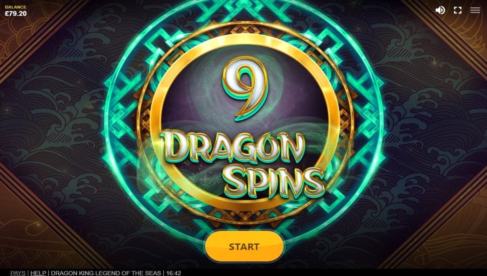 Dragon king legend of the seas slot free spins