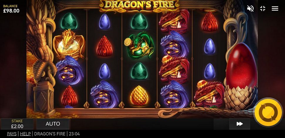 Dragon's Fire Slot Mobile