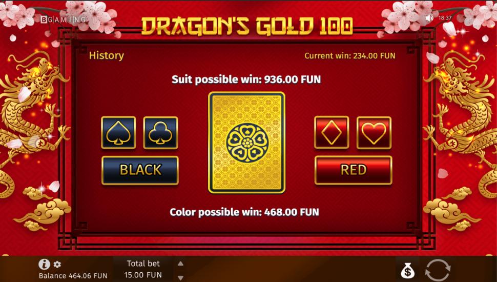 Dragon's gold 100 slot - feature