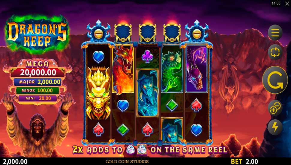 Dragon's Keep Slot - Review, Free & Demo Play preview