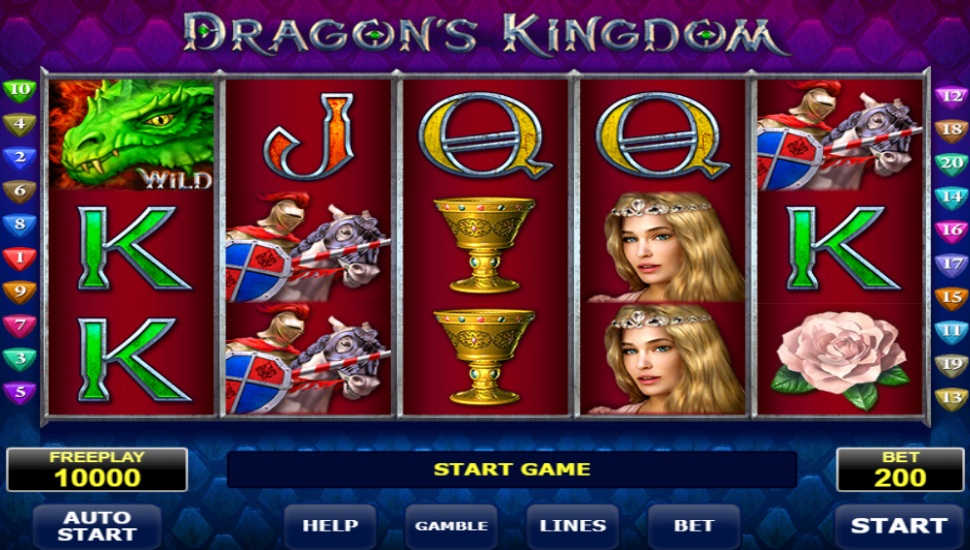 Dragon's Kingdom Slot by Amatic preview