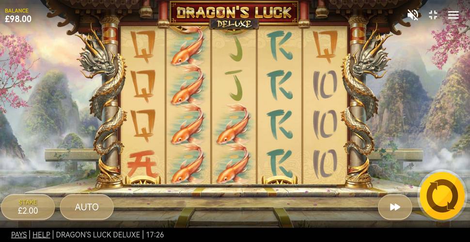 Dragon’s Luck Deluxe Slot Mobile