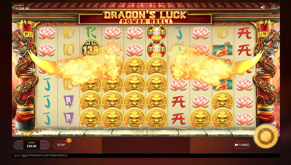 Dragon’s Luck Power Reels slot machine