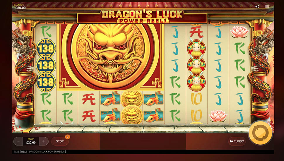 Dragon’s Luck Power Reels slot machine