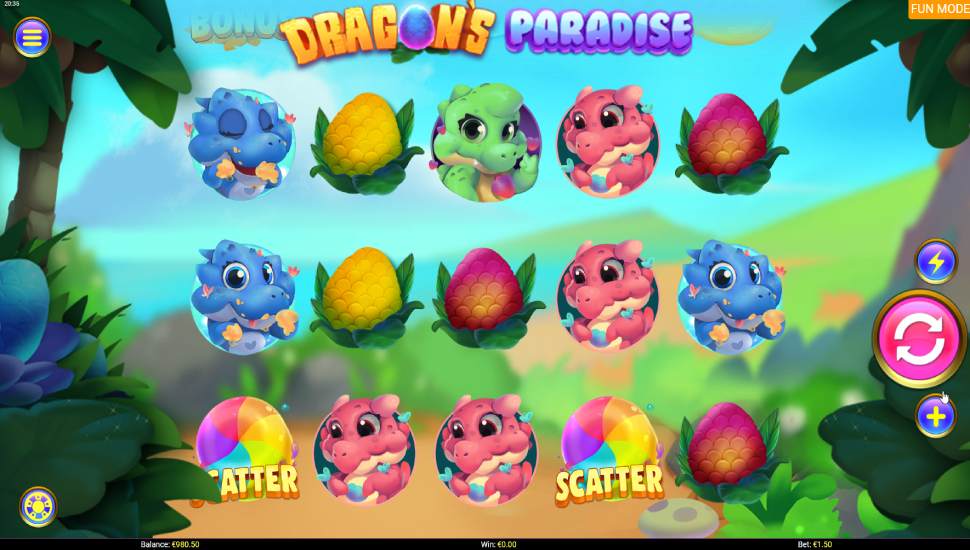 Dragon's Paradise Slot - Review, Free & Demo Play preview