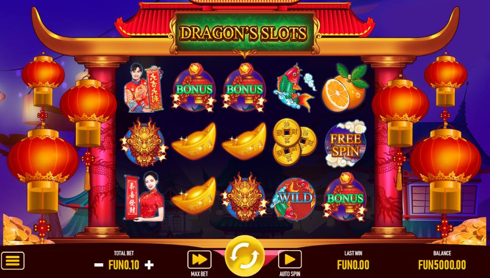 Dragon's Slots - feature
