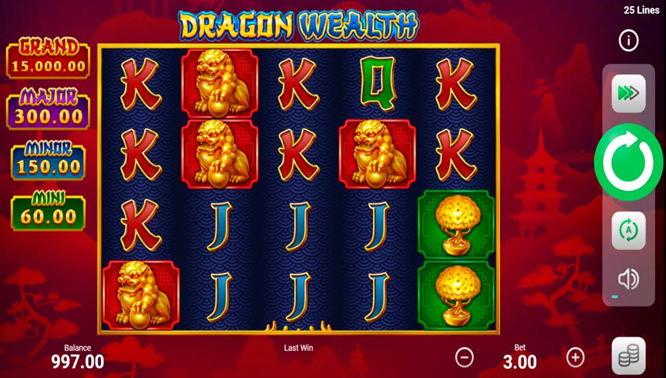 dragons wealth slot machine