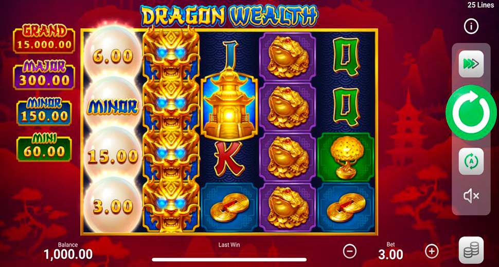 Dragon Wealth slot mobile