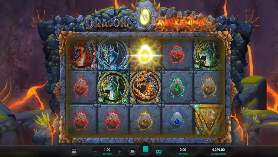 Dragons awakening slot - feature