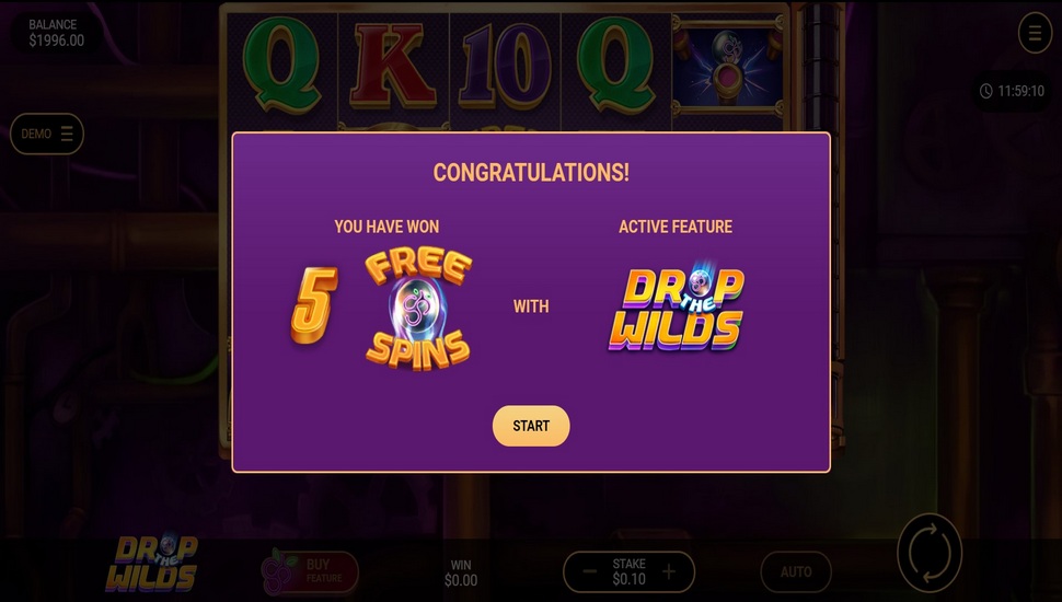 Drop the Wilds Slot - Free Spins