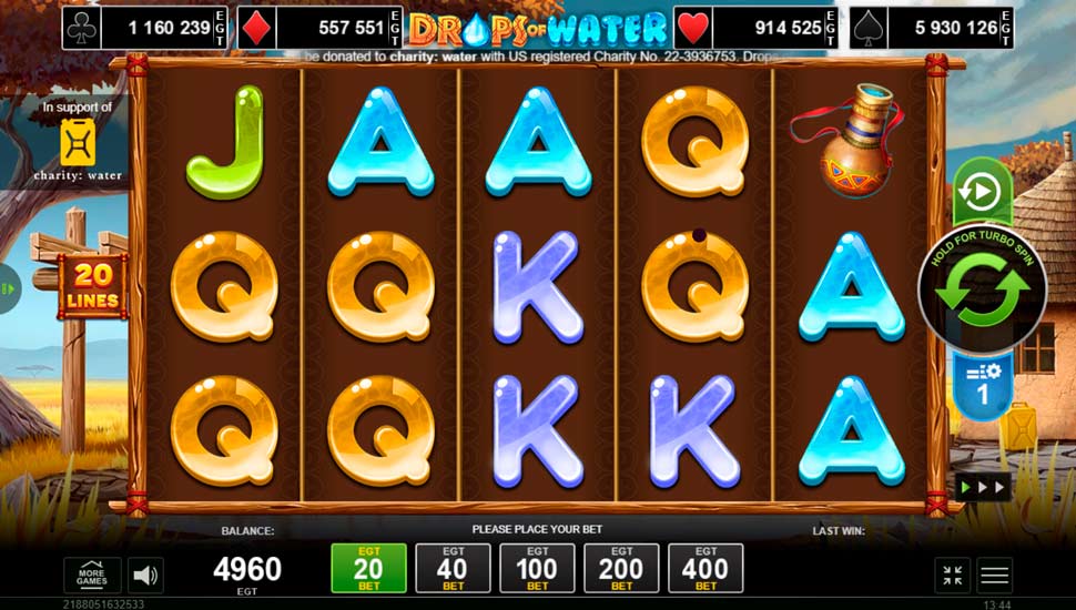 Drops of Water Slot - Review, Free & Demo Play