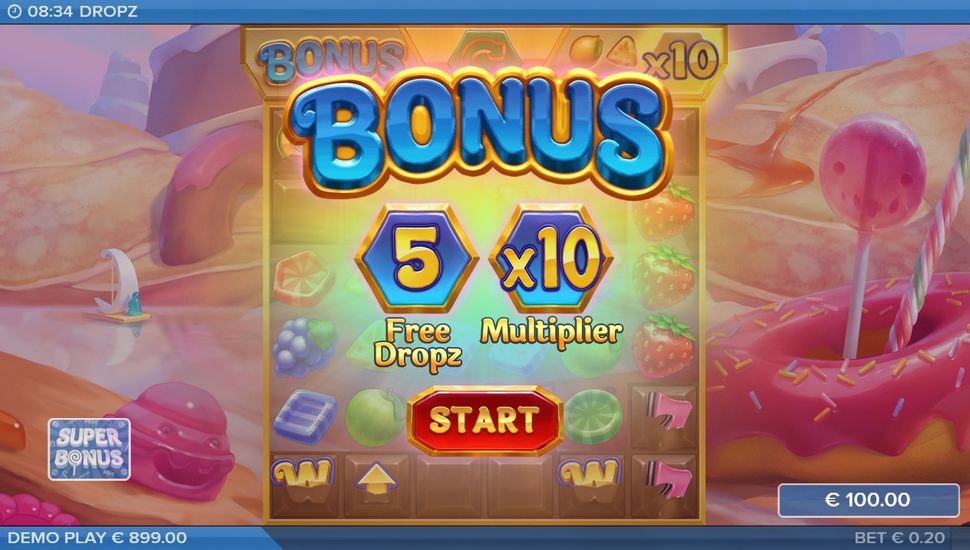 DROPZ Slot - Super Bonus
