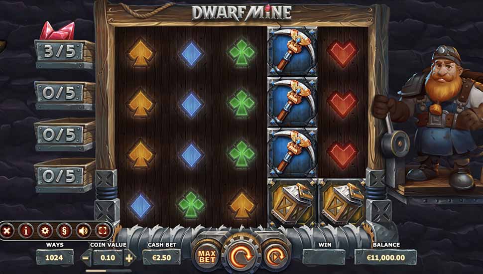 Dwarf Mine Slot - Review, Free & Demo Play