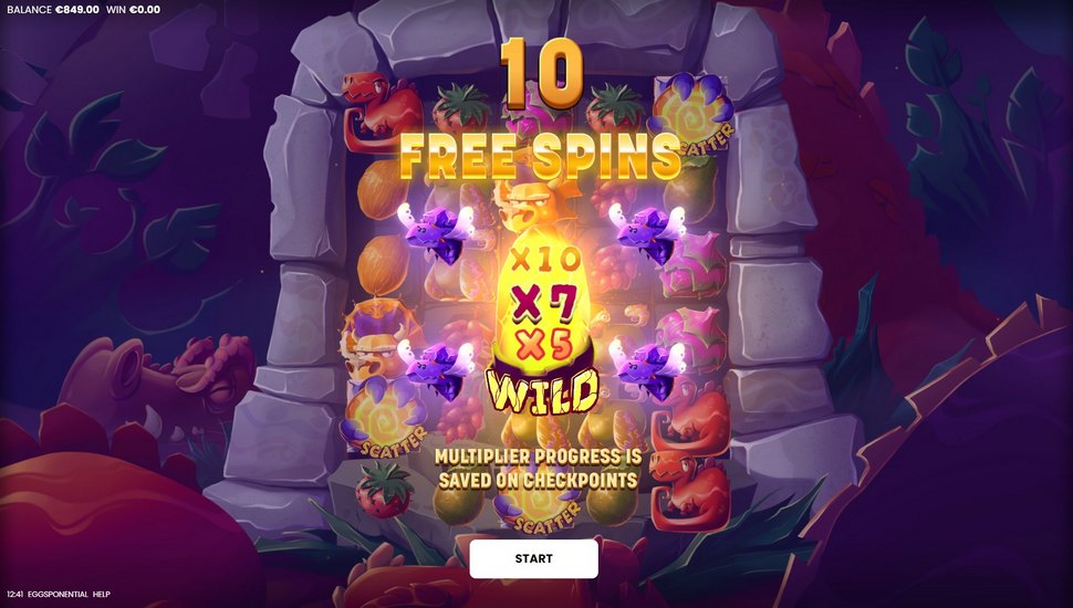 Eggsponential slot free spins