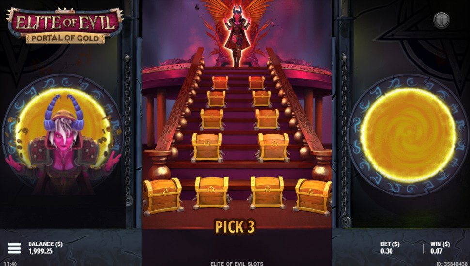 Elite of Evil: Portal of Gold slot machine