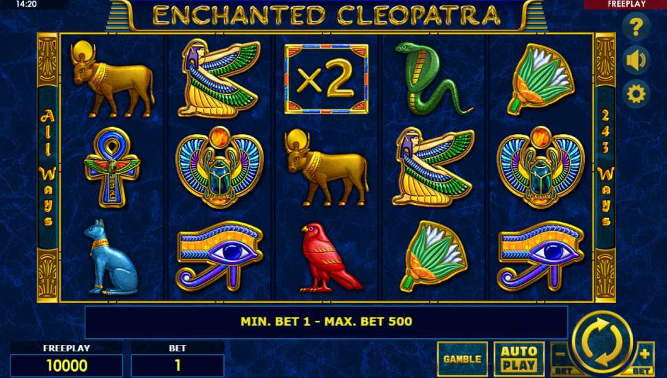 Enchanted Cleopatra Slot - Review, Free & Demo Play preview