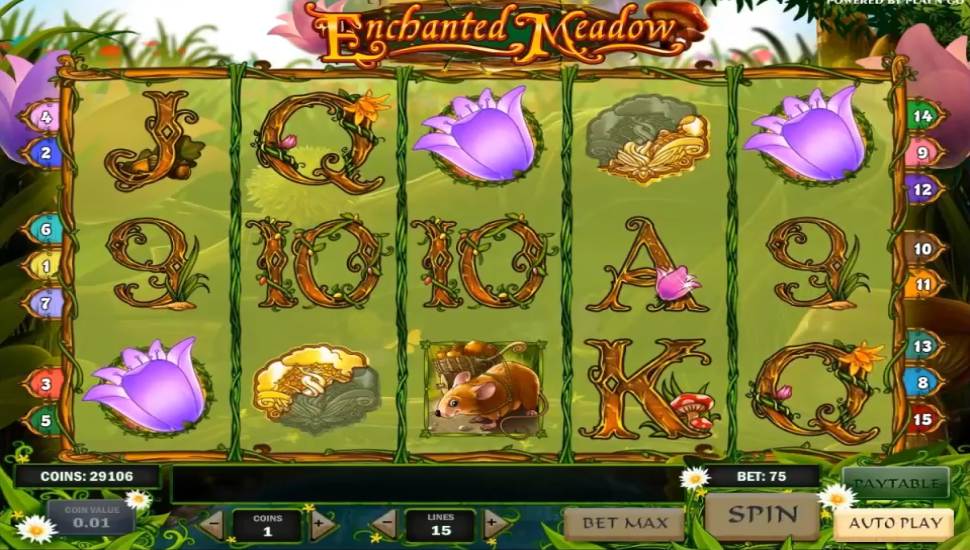 Enchanted Meadow slot - free spins