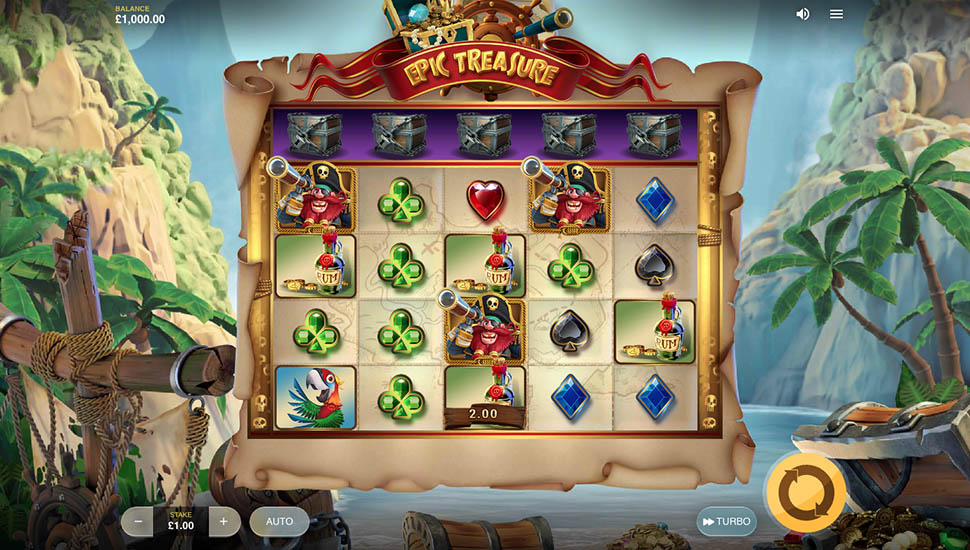 Epic Treasure slot preview