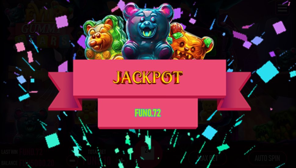 Evil Gummy Bears slot -  feature