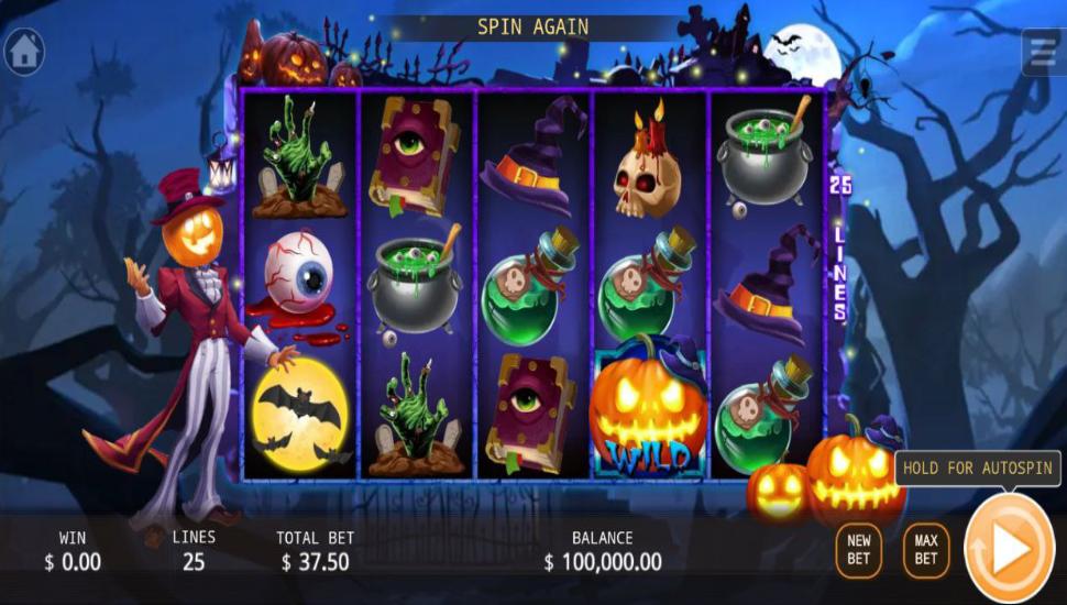 Evil Pumpkin slot mobile