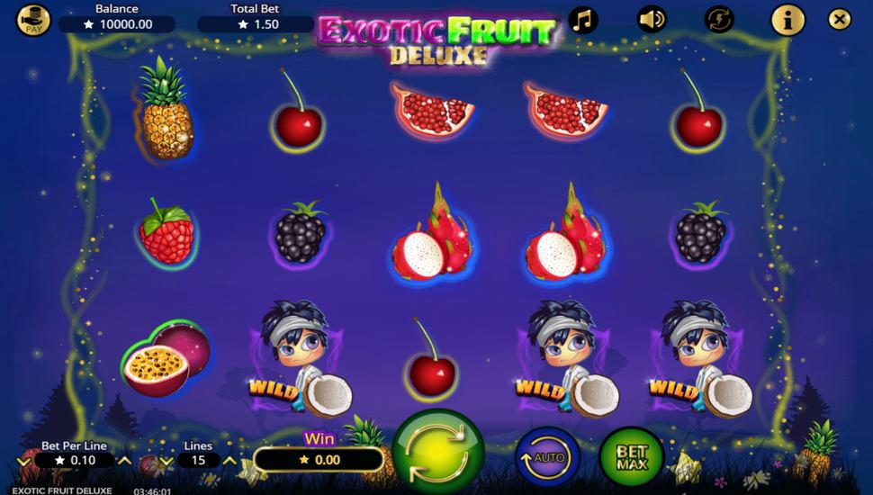 Exotic Fruit Deluxe Slot - Review, Free & Demo Play