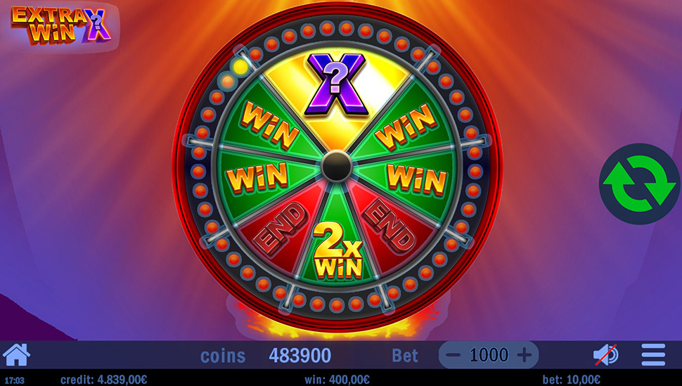 Extra Win X Slot - extra win feature